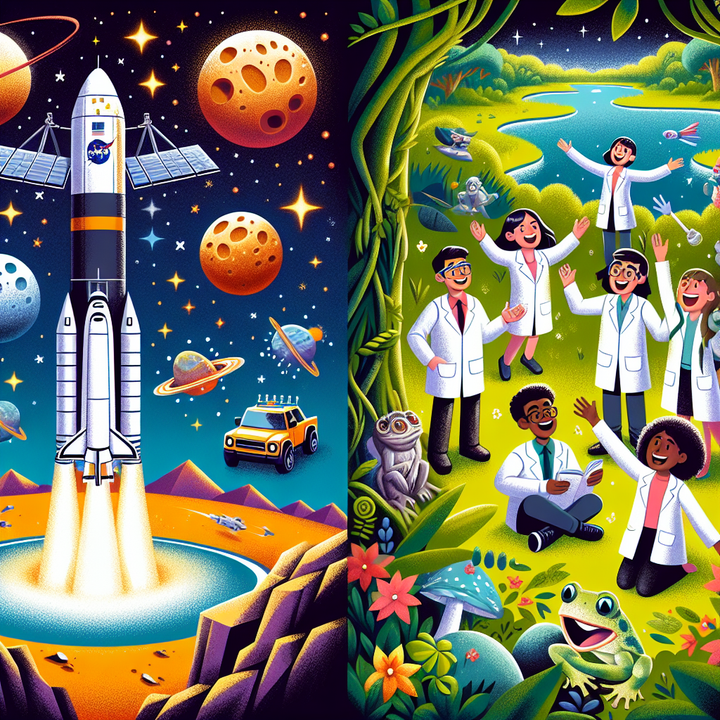 NASA's DART Mission and Scientists Uncover New Frog Species