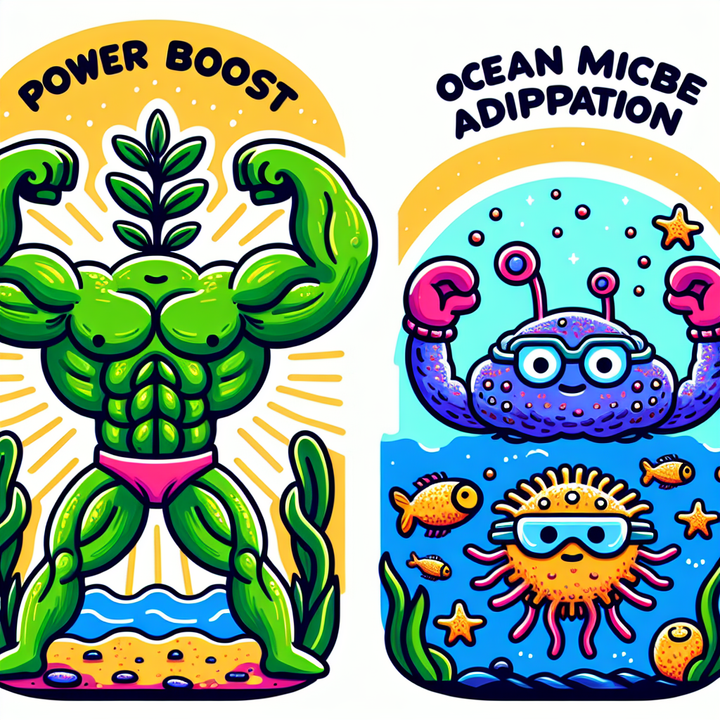 Plant Power Boost and Ocean Microbe Adaptation