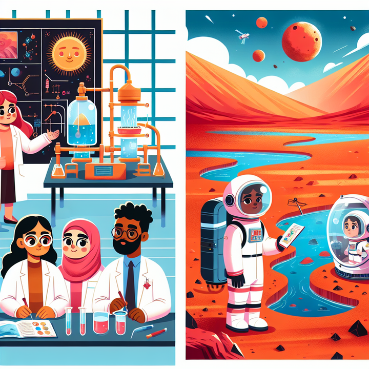 Scientists Harness Sunlight for Fuel and Discover Hidden Water on Mars