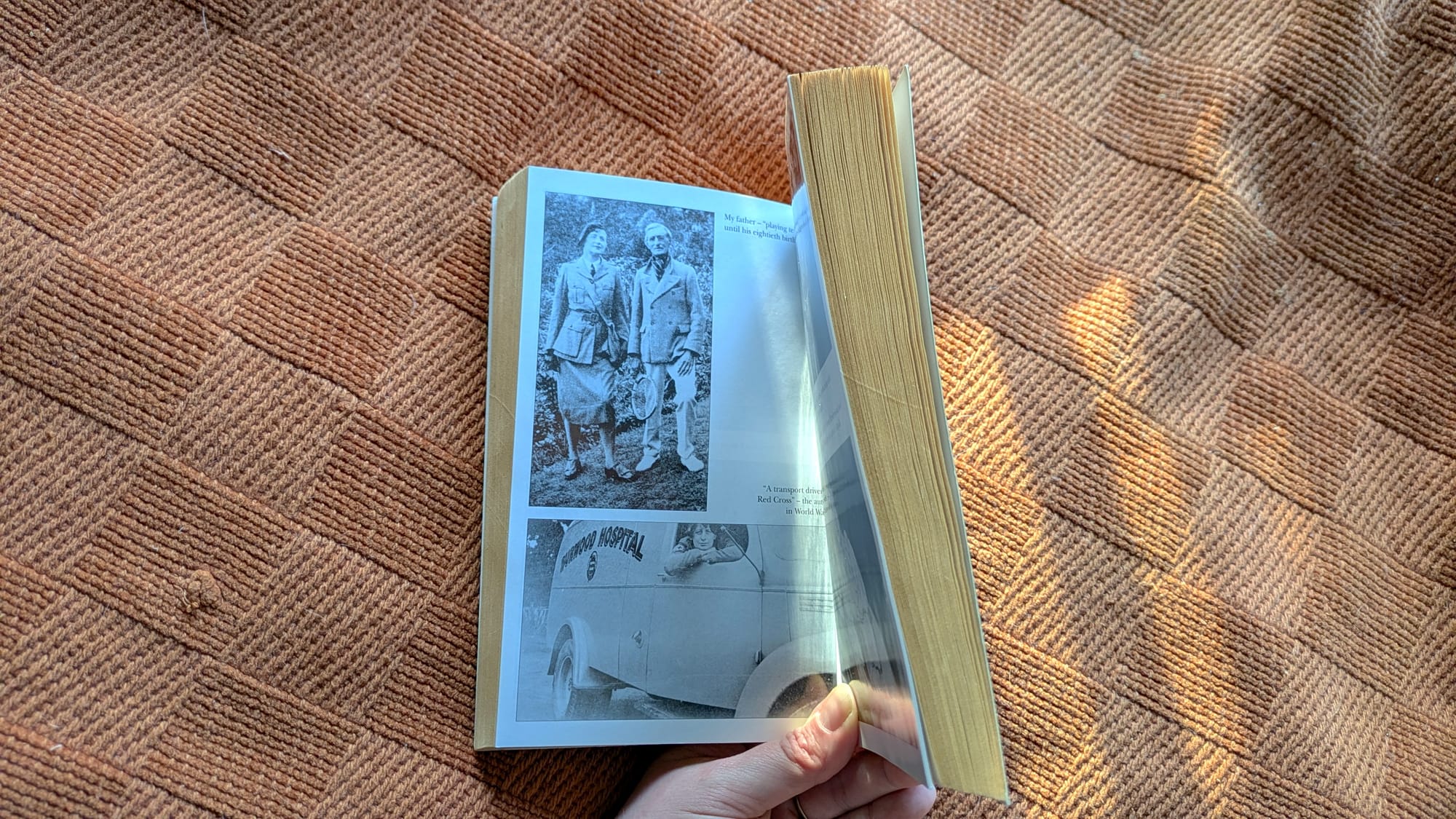 Ngaio Marsh and her father Henry, as pictured in Joanne Drayton's biography.