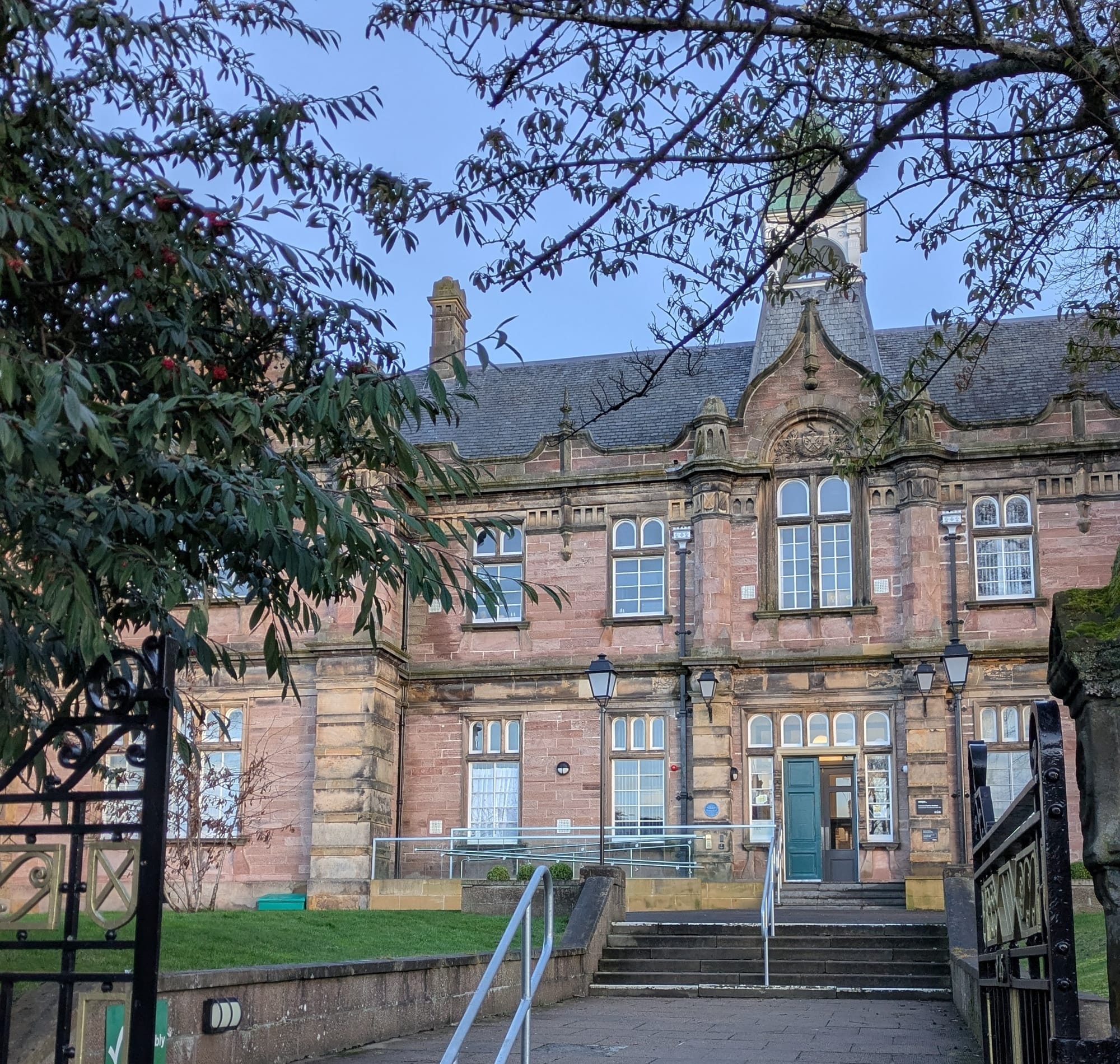 The former Inverness Royal Academy on Midmills Road, now the Wasps Inverness Creative Academy