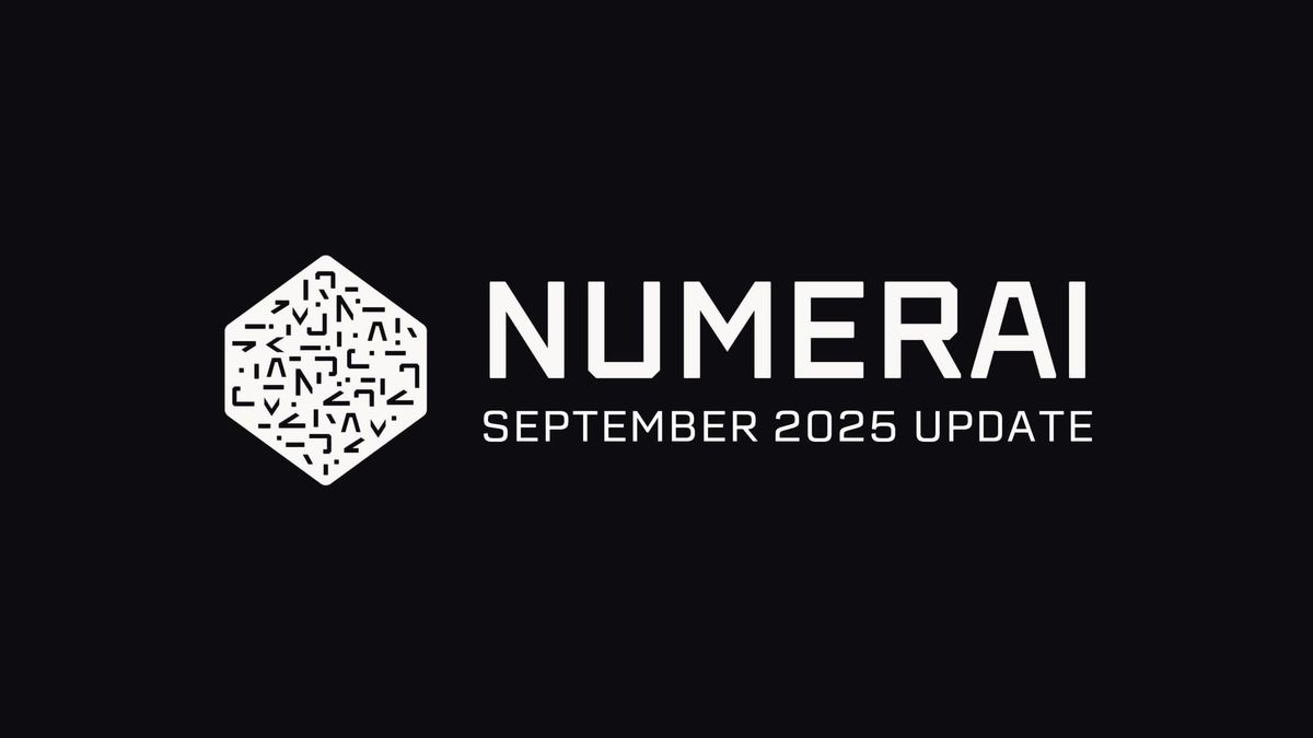 Numerai September 2025 Update