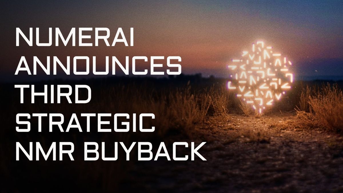 Numerai's Third Strategic Buyback of NMR