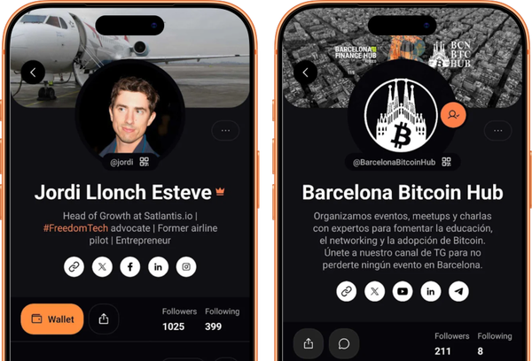 New in Satlantis 🌴 Bitcoin Wallet + Stripe!