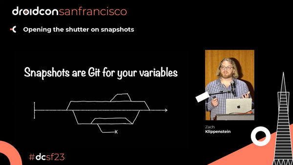 Talk: Opening the shutter on snapshots