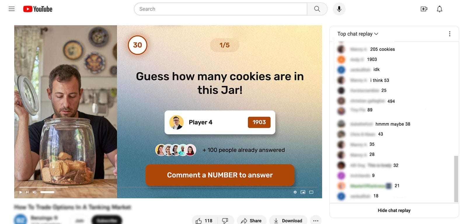 Closest Guess Challenge on Social Media