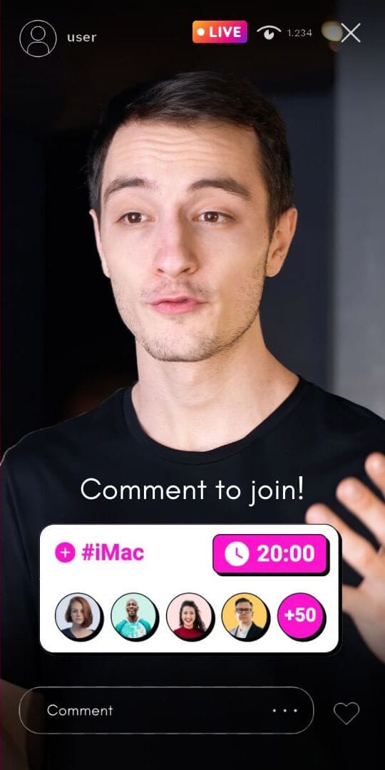 Giveaway on Social Media (Instagram)