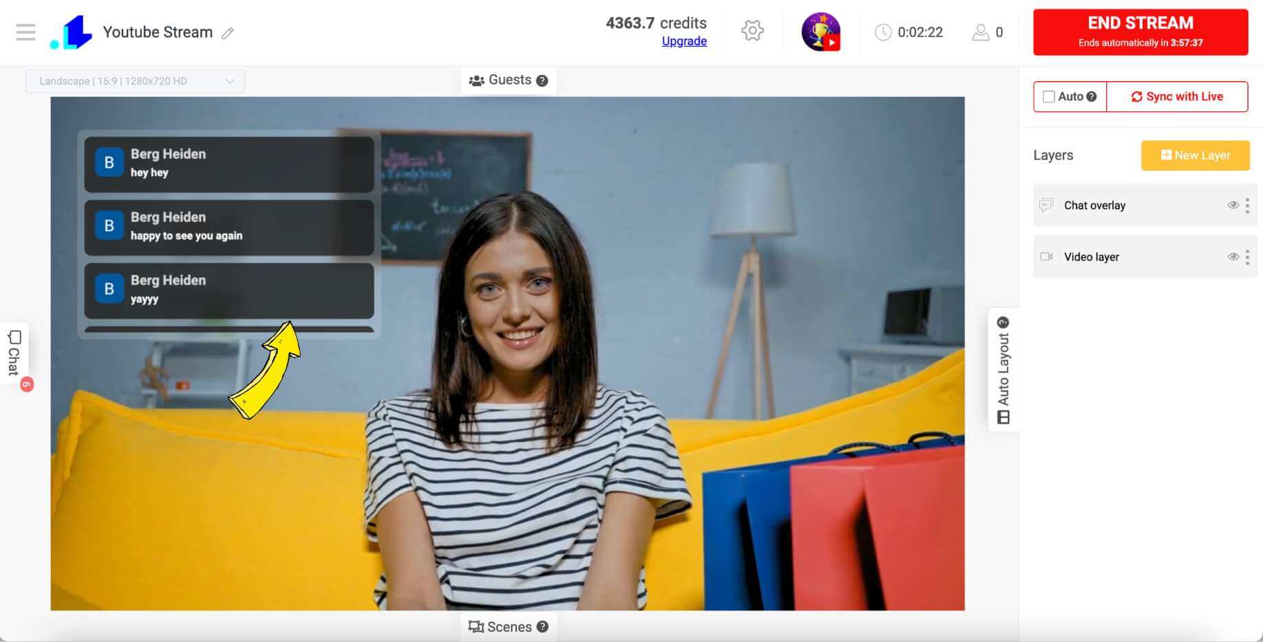 Facebook Chat Overlay