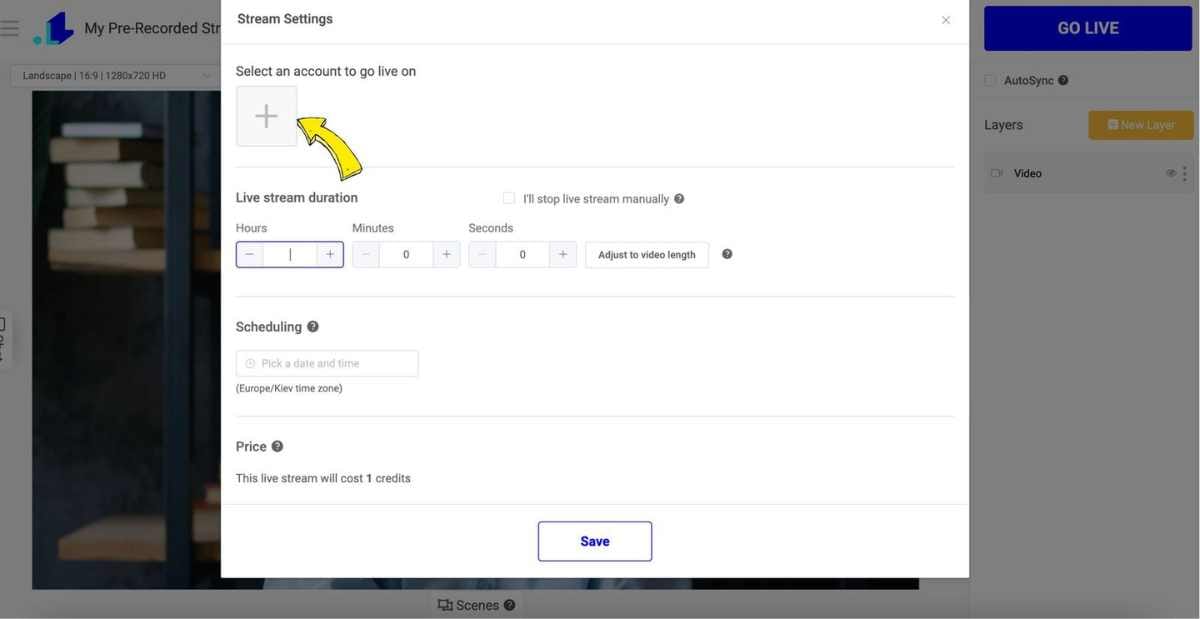 Connect your channel