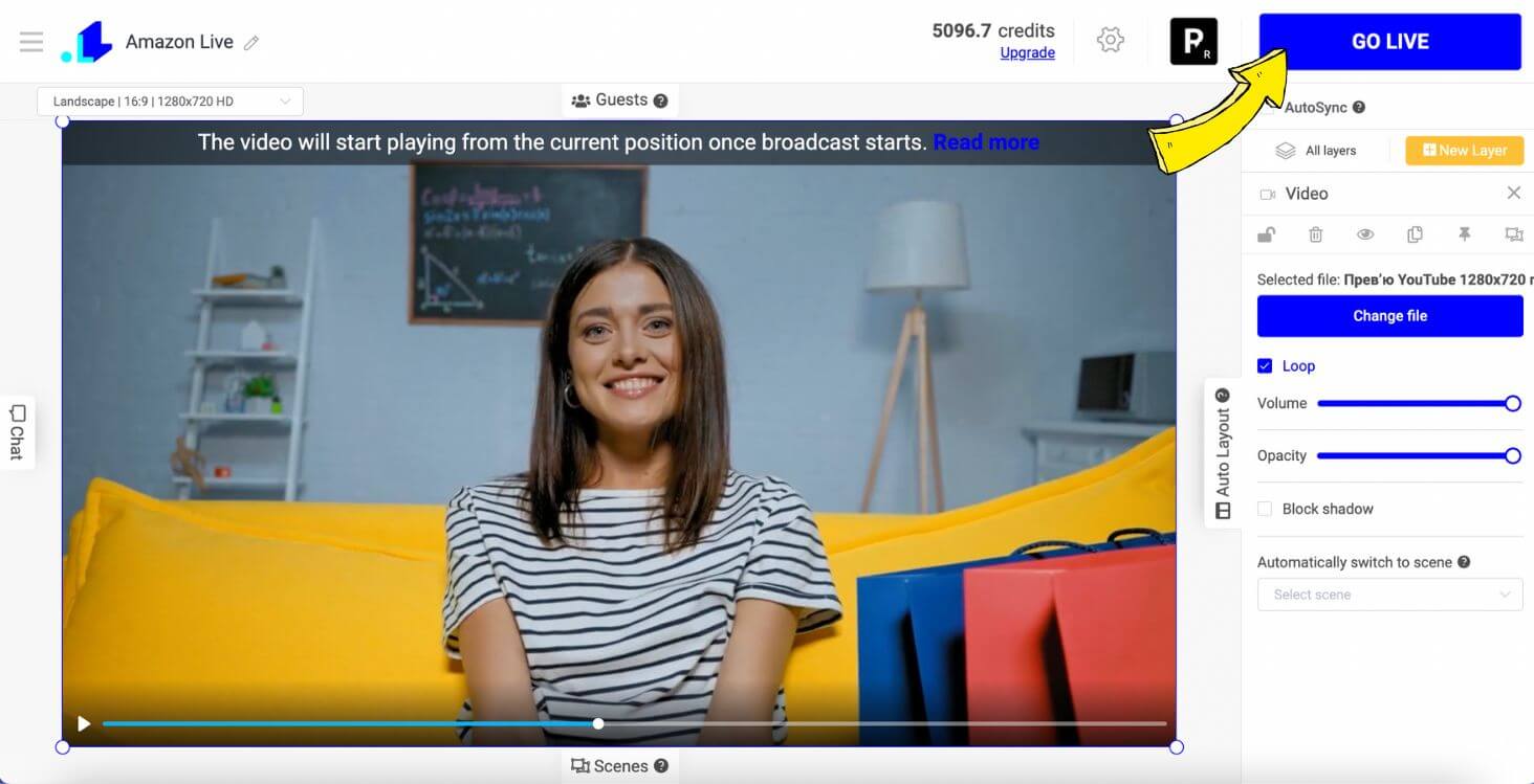 Go Live on Amazon