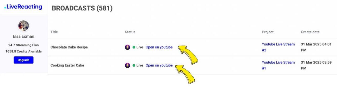 Preview in the Studio