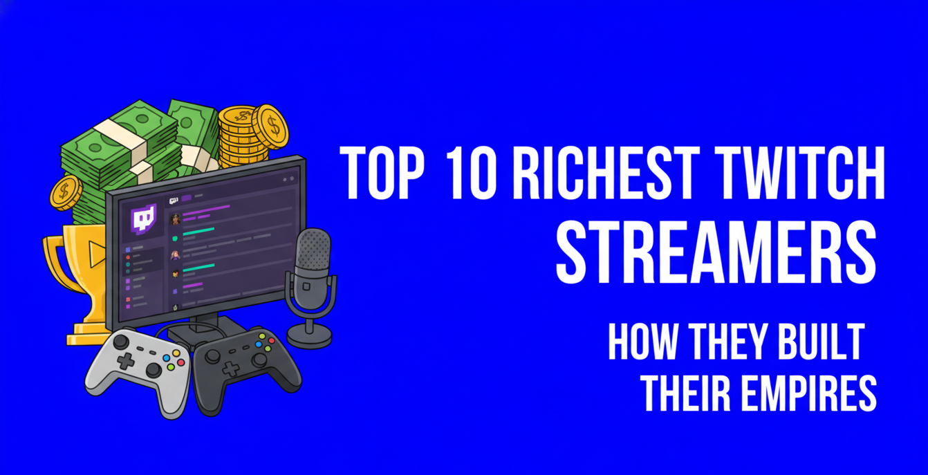Top 10 Richest Twitch Streamers in 2025: How They Built Their Empires (And How You Can Too)