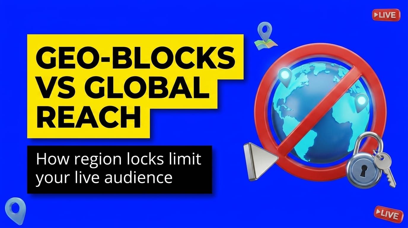 How Geo-Restrictions Affect Live Streaming and Global Audience Growth