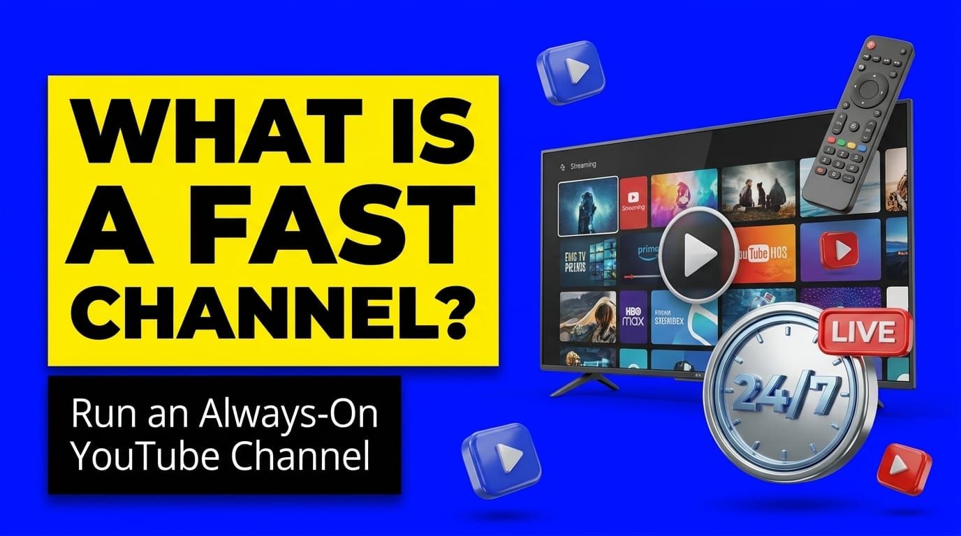 What Is a FAST Channel? How to Run an Always-On YouTube Channel