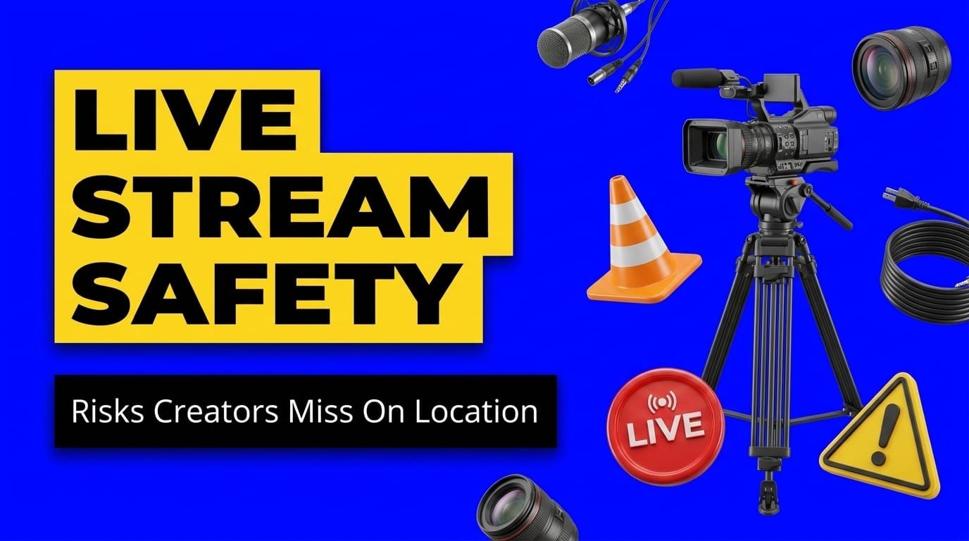 Live Streaming Safety: The Risks Creators Miss Behind the Camera