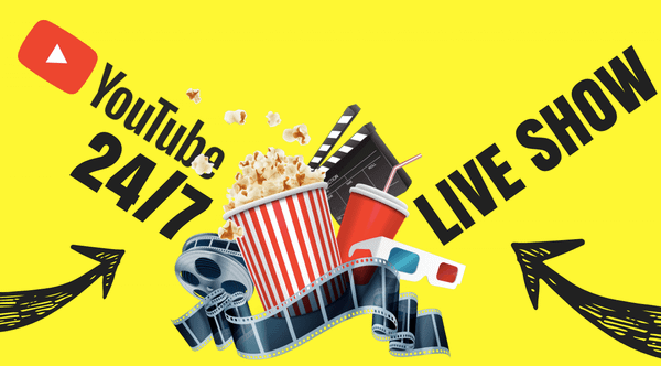 Create a 24/7 Youtube Live stream