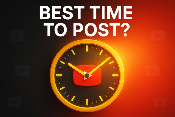 The Best Time to Post on YouTube: A Data-Driven Guide for Creators