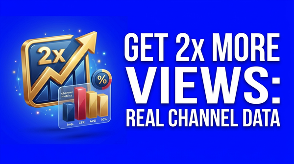 Pre-Recorded Live Streams Get 2x More Views: Real Channel Data
