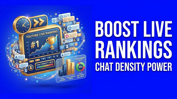 How YouTube's Chat Density Algorithm Affects Live Stream Rankings