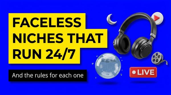 Best Faceless YouTube Niches for 24/7 Live Streams