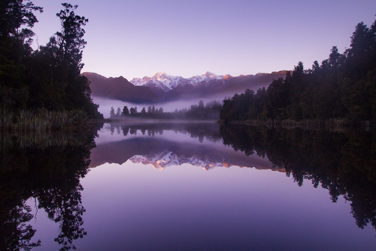 Purple - the distant colour