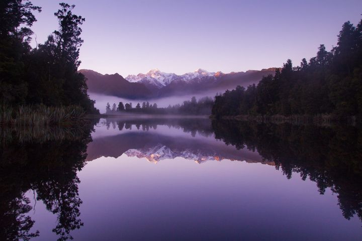 Purple - the distant colour