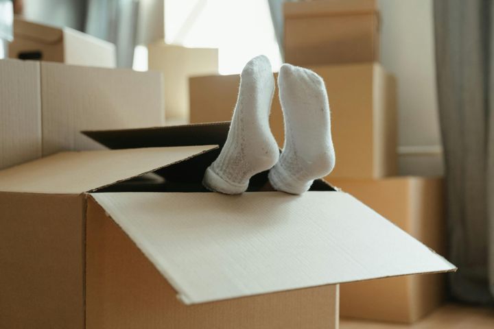 Rags & Cardboard Boxes