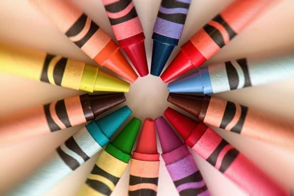 5 Senses to Prayer - Crayons