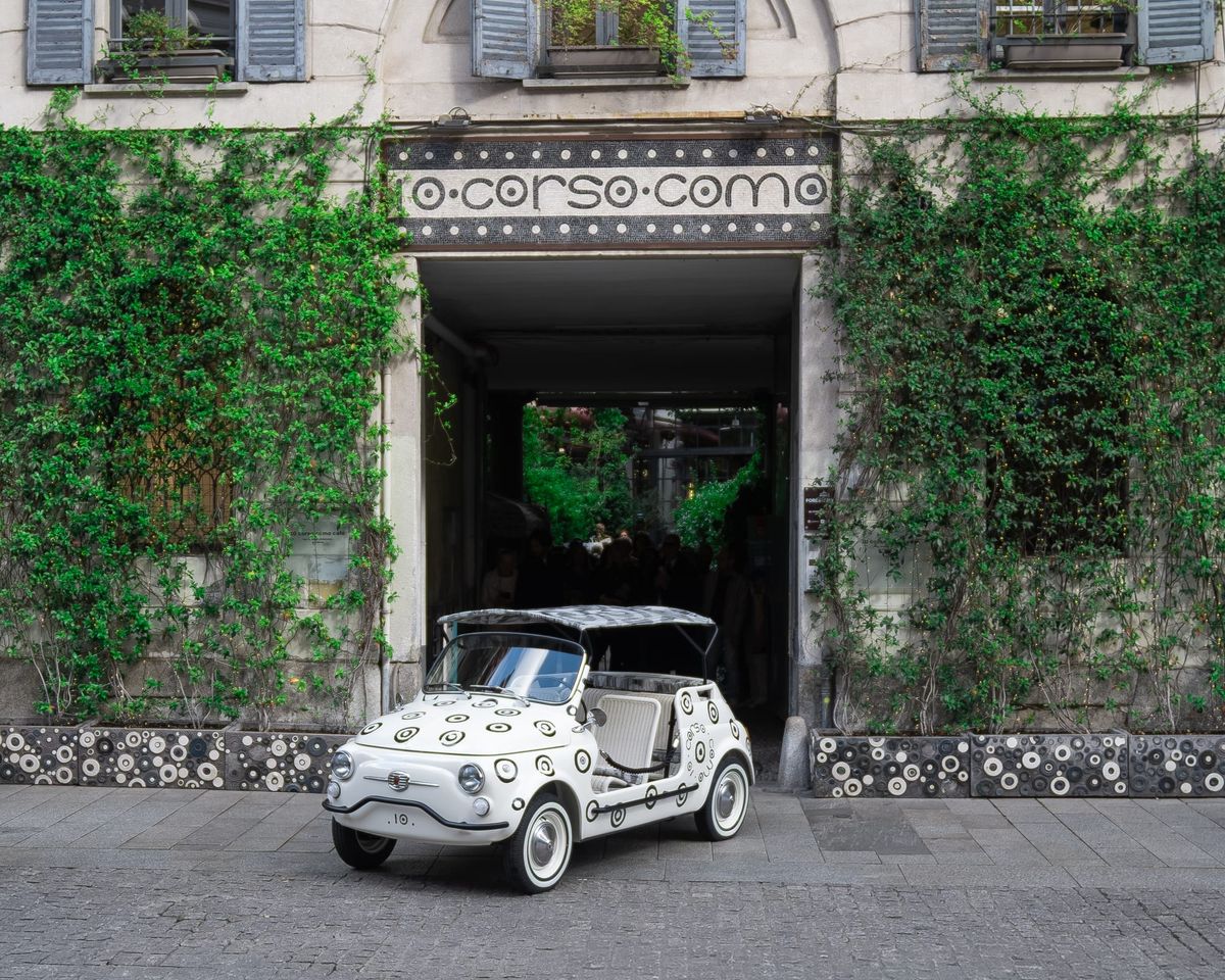 Milan finds: Garage Italia Customs x 500 Spiaggina MY26