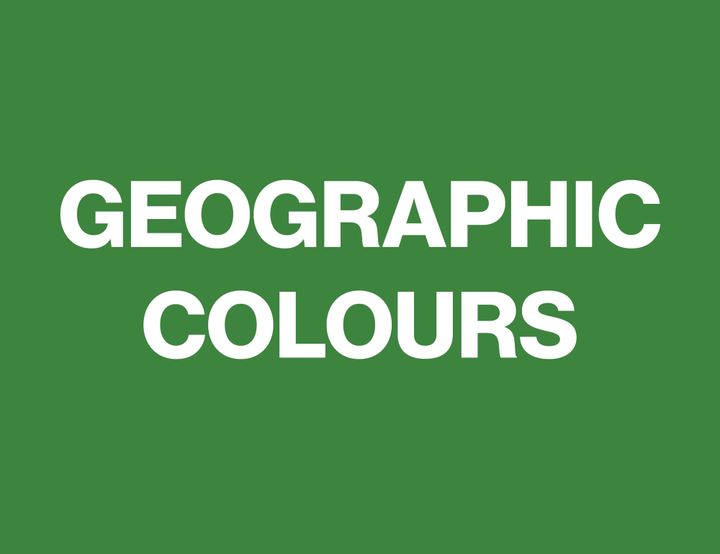 Geographic Colours