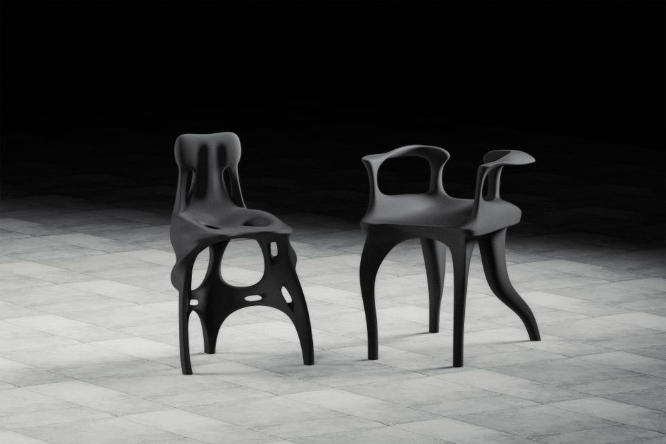 Wedge | Epoch [I] & [II] | 3D printed sand furniture