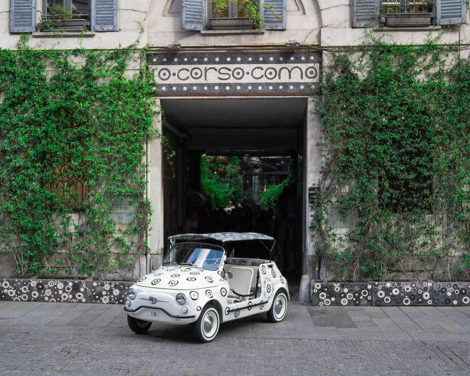 Milan finds: Garage Italia Customs x 500 Spiaggina MY26
