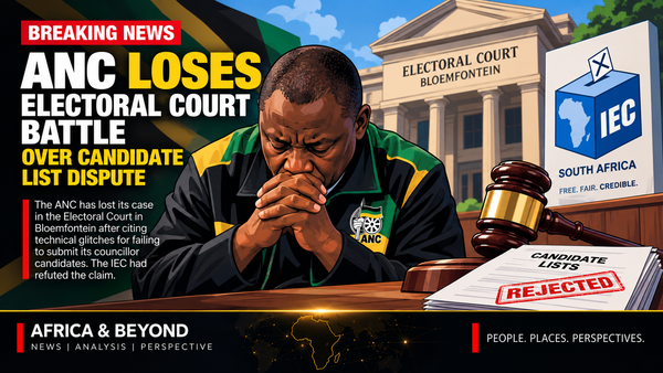 ANC Loses Electoral Court Battle Over Candidate List Dispute