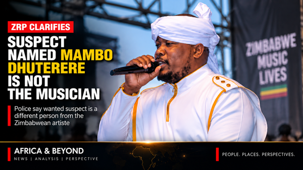 ZRP Clarifies: Suspect Named Mambo Dhuterere Is Not the Musician