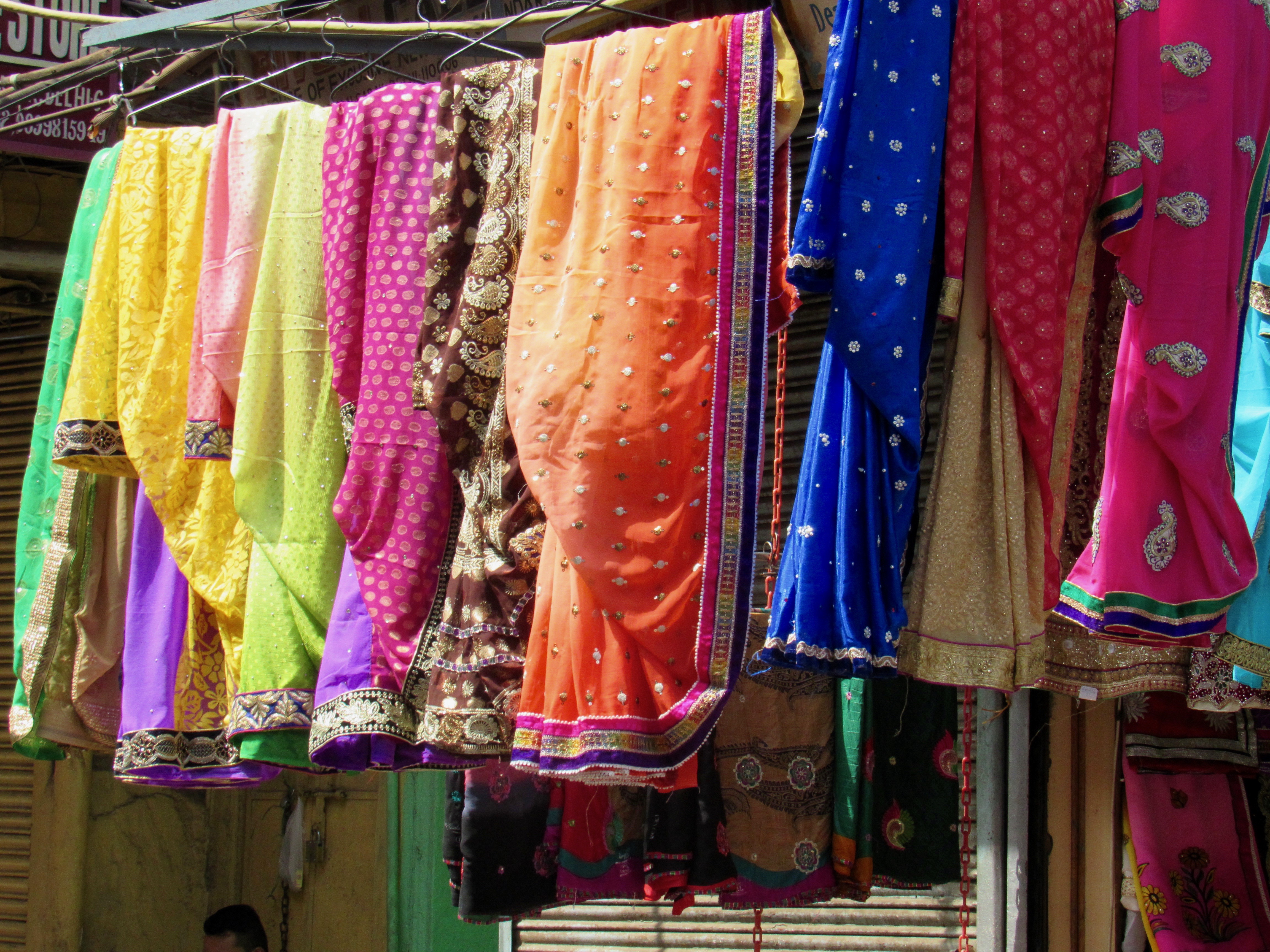 this line of saris