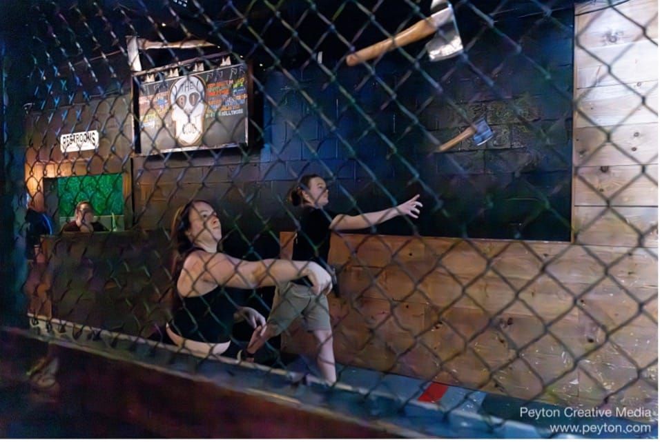 At Your Leisure - Axe Throwing