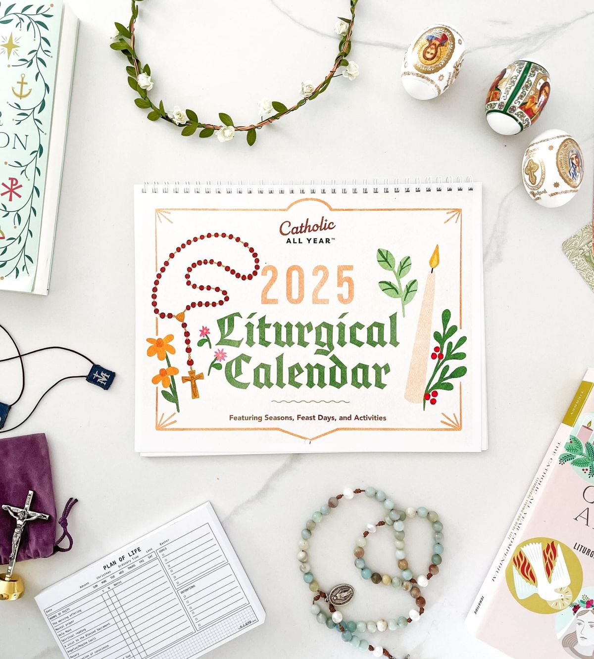 Catholic All Year wall calendar
