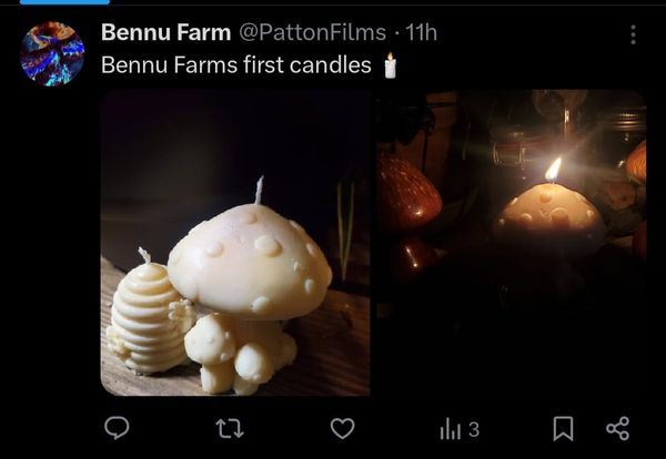 Bennu Candles