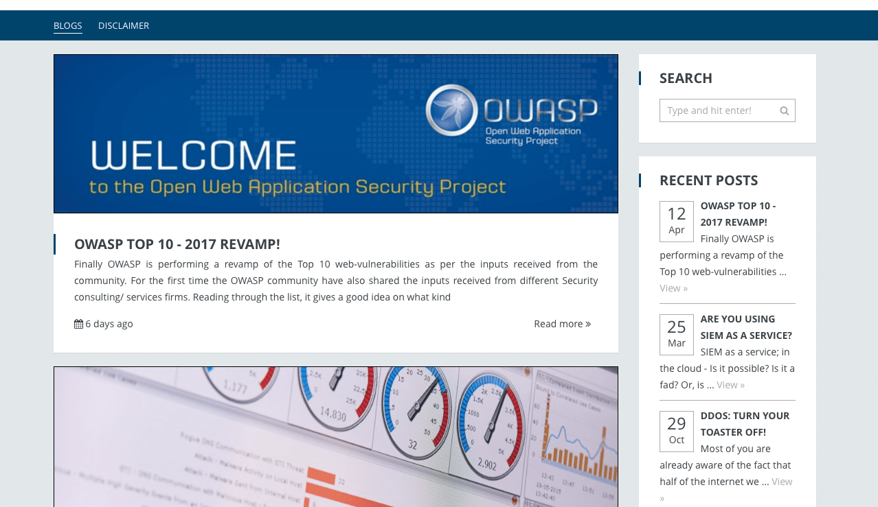Blog Seguridad Cyber Sins