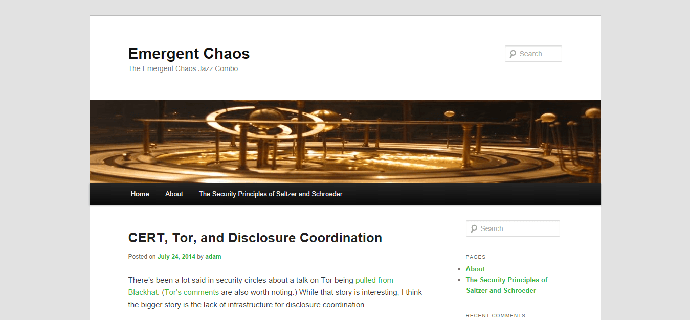 Blog Seguridad Emergent Chaos