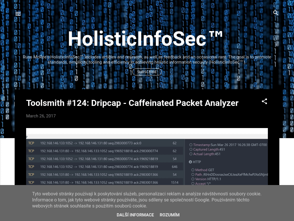 Blog Seguridad HolisticInfoSec