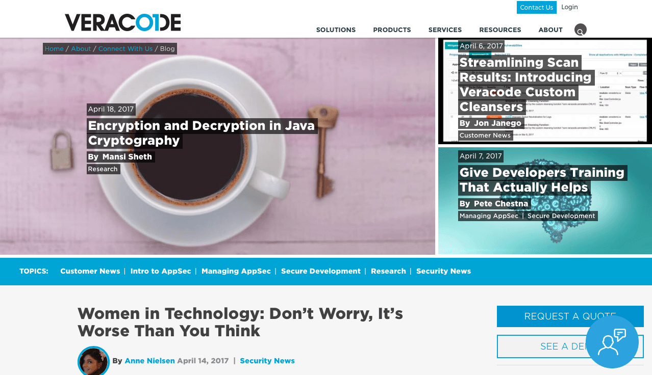 Blog Seguridad Veracode