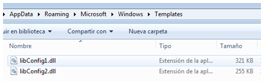 libConfigg.dll y libConfig2.dll