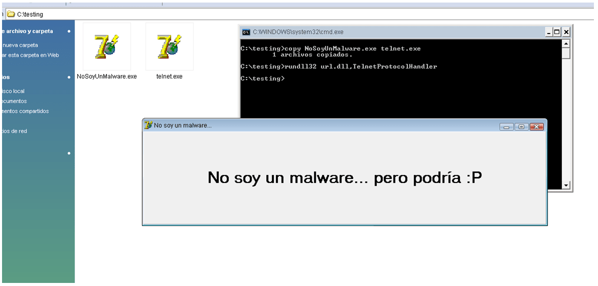 Ejecución de Malware