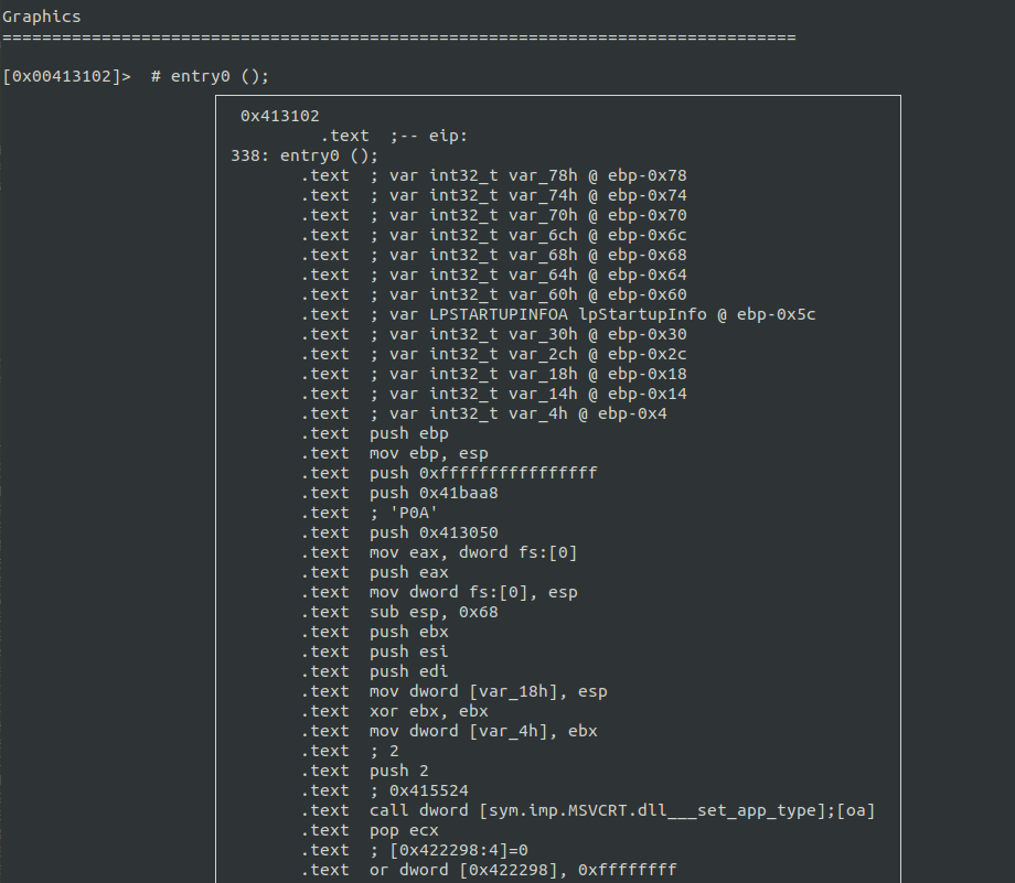Grafico Info Script Analisis de Malware by Rafa