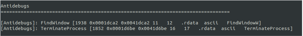 Trucos antidebug